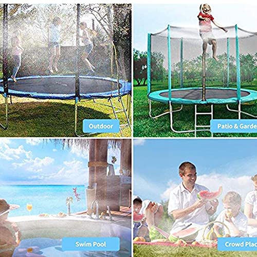 ZXVC Cama elástica con aspersor para niños, para exteriores, parque acuático, para niños y niñas, accesorio para trampolín de verano