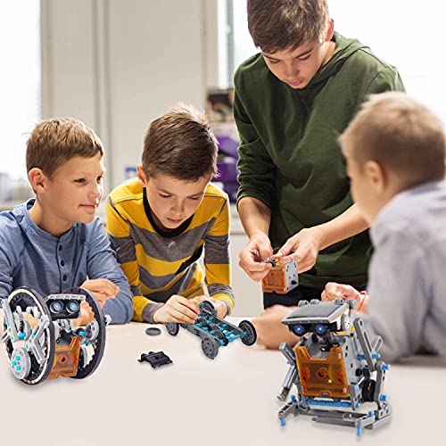 12 en 1 Juegos Educativos Energía Solar Juguetes Robotica Stem Kit de Tobot Solar Kits Manualidades Niños 8 9 10 11 12 Años Regalos para Niños de 8 9 10 11 12 Años Juegos Niños 10 a 12 Años