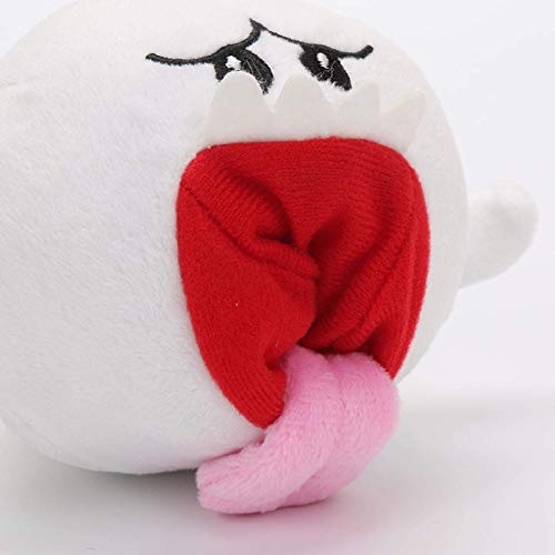 14 cm Super Mario Peluche Toys Muñeca Blanco Super Mario Bros Boo Boo Ghost Muñecas de Peluche Suave Toys de Peluche para niños Laimi