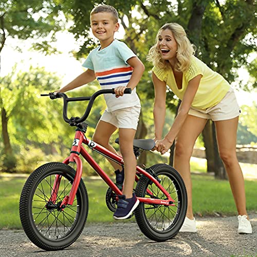 16/20 Pulgadas Bicis Infantiles Bicicletas NiñOs Ruedas Auxiliares ExtraíBles Asiento Regulable Bicicleta De MontañA Apta para NiñOs Mayores De 6 AñOs