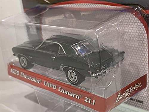 1969 Chevrolet COPO Camaro ZL1 Verde escala 1:64 Greenlight 37220B