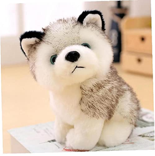 1pc Simulation Husky Cute Dog Stuffed Plush Animals Kawaii Puppy Kids Toys for Children Christmas Birthday Gift