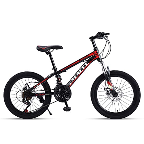 20 Pulgadas 21 Velocidades Bici Infantiles Bicicletas NiñOs,Bicicleta MontañA Todoterreno NiñOs/Frenos Doble Disco/SillíN Elevable Y Transpirable/Apto para NiñOs 120-145cm