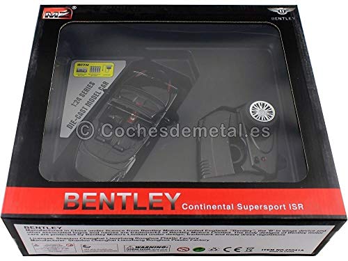 2010 Bentley Continental Supersport ISR Negro Radio Control 1:24 MZ Models 25041