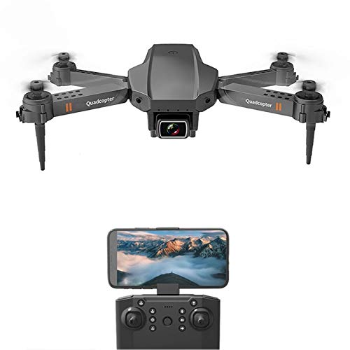 2021 Nuevo Mini Drone 4K HD Cámara 2.4G WiFi FPV Presión de Aire Altitude Hold Plegable Quadcopter RC Drone Kid Toy Gift,4*Battery