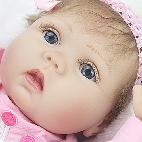 22pulgadas 55cm Bebe Reborn muñecas niñas Silicona Realista Toddler Recien Nacidos niño Reales Baby Dolls Verdadero Originales Ojos Abiertos