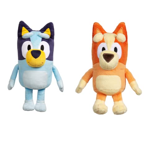 2pcs/Set Bluey and Bingo Peluches Cute Model Peluche Juguetes Bluey 's Family and Friends Toys