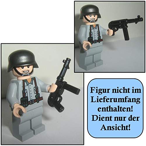 3 x MP40 DR WW2 - Pistola de soldados personalizados para figuras Lego