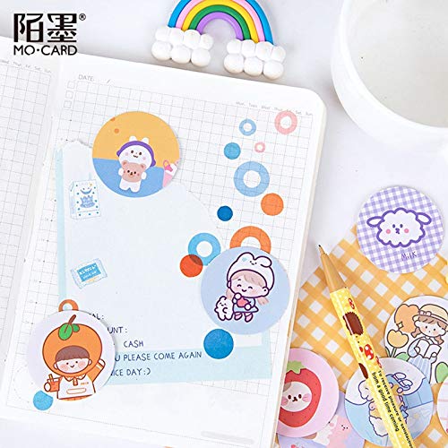 46pcs / Box Kawaii Bear Boxed Stickers Mini Cute Animal Girl Stickers Deco DIY Album Diary Scrapbooking Stickers Korean Stationery