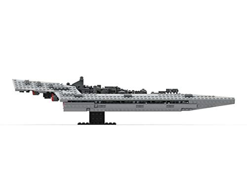 480 Piezas Modelo Star Destroyer, Tecnología ISSD Medium Superstar Destroyer MOC Building Set, Nave Espacial Compatible con Lego Star Wars USC