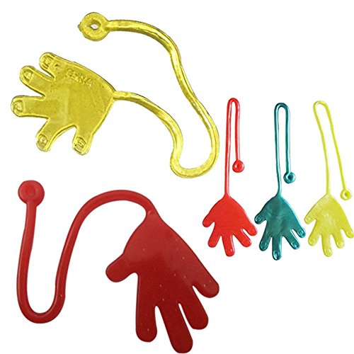 5 piezas Sticky Palm Niños Juguetes Sticky Hands Niños Palm Palm Partido Juguetes Novedad Regalo Educación Juguetes para Niños Niñas Juguetes Diversión para 3 4 5 6 años de edad