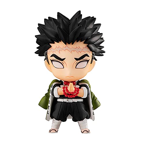 5 Unids / Set Figura De Anime Demon Slayer Figura Tanjirou Kochou Shinobu Rengoku Shinjurou Tomioka Giyuu PVC Modelo Figurita Juguetes Regalos 7Cm