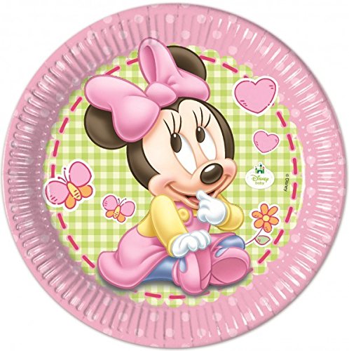 52 comparte decoración Disney Party Minnie Baby Set para 16 personas