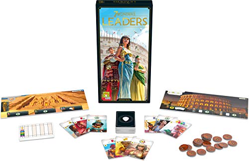 7 Wonders – Extensión Leaders (edición 2020) – Asmodee – Juego de Mesa – Juego de Estrategia, versión Francesa