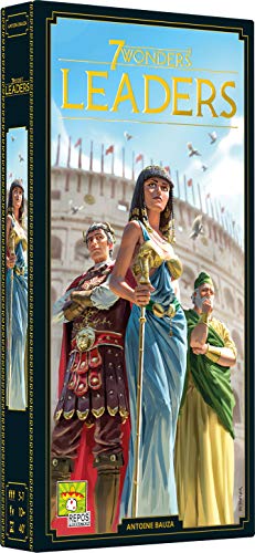 7 Wonders – Extensión Leaders (edición 2020) – Asmodee – Juego de Mesa – Juego de Estrategia, versión Francesa