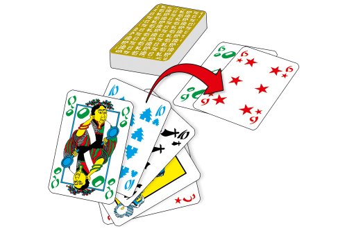 ABACUSSPIELE 08092 - Juego de Cartas Tichu (edición de Bolsillo)