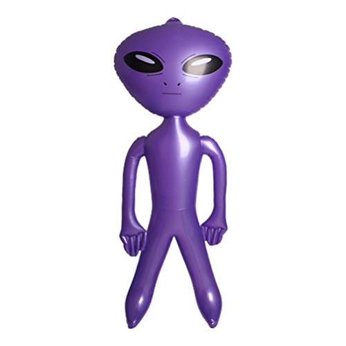 ABOOFAN Juguetes Inflables Aliens Prop Juguete Alien Infla Decoraciones Niños Alien Party Toy Inflar Up Alien Figurita Inflable Alien Disfraz Inflable Alien Rider Disfraces para Niños