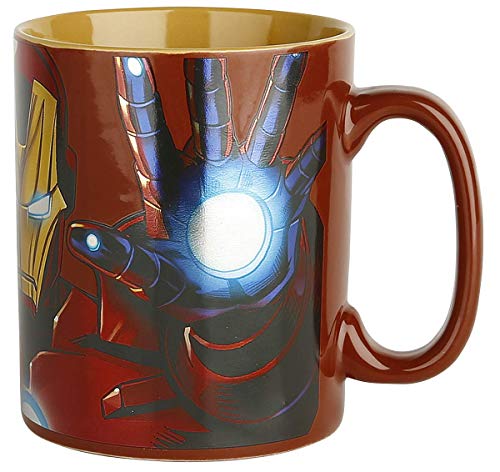 ABYstyle - MARVEL - Taza Foil - 460 ml - The Armored Avenger