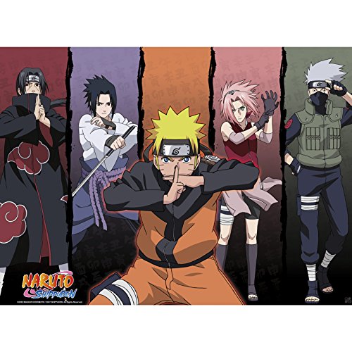 ABYstyle - NARUTO SHIPPUDEN - Póster "Shippuden Group # 1" (52x38)