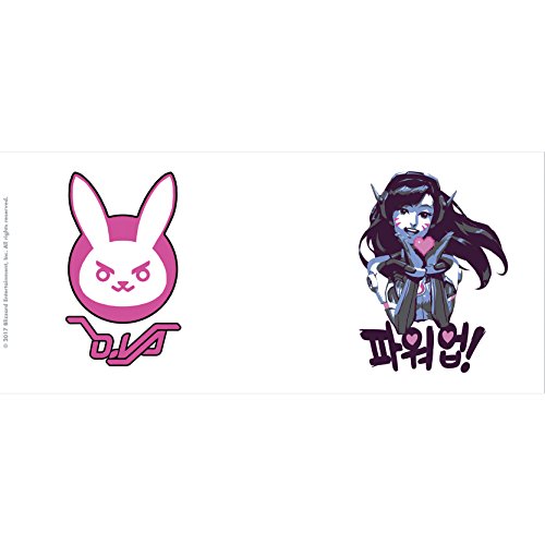 ABYstyle - Overwatch - Taza - 320 ml - "D.VA"