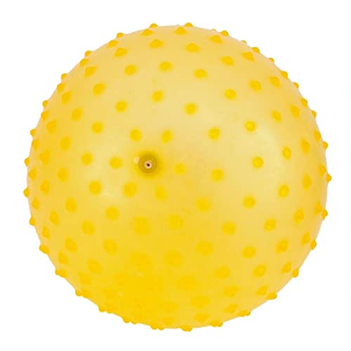 Acan Solmar - Pelota Hinchable de Goma perfumada con Pinchos, balón Inflable para niños, Juegos, Ejercicio Infantil, Piscina, Playa, jardín, 23 cm