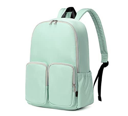 Acmebon Minibolso Mochila para Mujer Pequeña Mochila Informal para niña (Menta Verde)