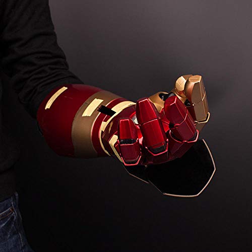 Action Figure Iron Man MK42 1: 1 Usable Brazo Y Guantes Modelo De Juguete - Regalos De Cumpleaños para Niños Left Arm