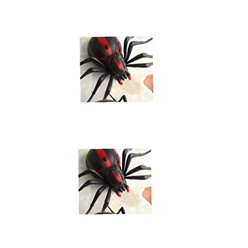 Adore store Simulación eléctricos de inducción de araña Juguetes de Control Remoto Artificial araña teledirigido infrarrojo niños de Juguete 9915 Tipo 1pc