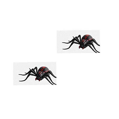 Adore store Simulación eléctricos de inducción de araña Juguetes de Control Remoto Artificial araña teledirigido infrarrojo niños de Juguete 9915 Tipo 1pc