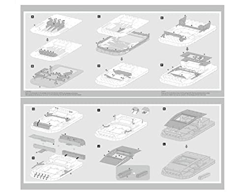 Aida Bz Corin Ti'an Competition 3D Puzzle, The Home DIY DIY Puzzle de Papel Papel Estadio Modelo Modelo Puzzle