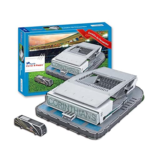 Aida Bz Corin Ti'an Competition 3D Puzzle, The Home DIY DIY Puzzle de Papel Papel Estadio Modelo Modelo Puzzle