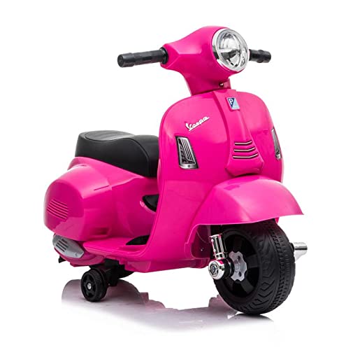 AJR Mini Moto De Batería Vespa Rosa