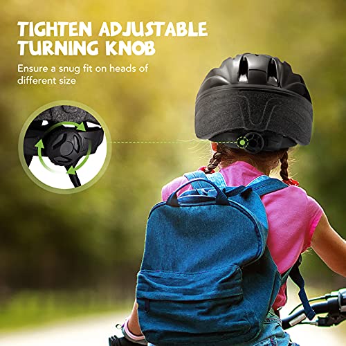 AKASO Casco Niños, Casco Bici Niños para 1-8 Años, Ajustable Casco Infantil para Bicicleta/Patineta/Scooter