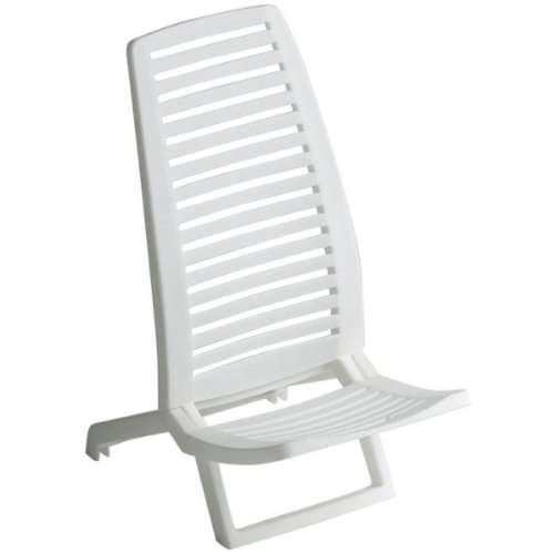 Alco 1-600 - Silla Playa Propileno Color Blanco Color 21