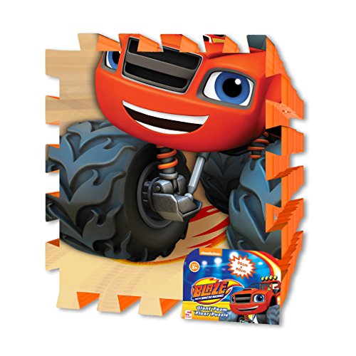 Alfombra puzzle Blaze and the Monster Machines goma EVA