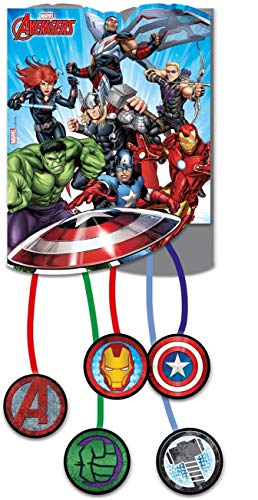 ALMACENESADAN 2600; piñata Avengers; Ideal para Fiestas y cumpleaños; piñata los Vengadores