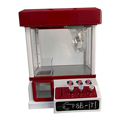 Almencla Garra Toy Grabber Dispensador Crane Vending Game Machine Juguete para Niños con Sonido Ligero