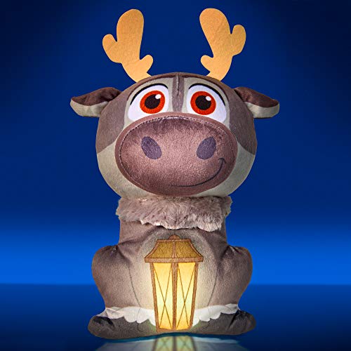 Amigo luminoso Sven GoGlow de Frozen de Disney - Luz de noche y juguete blandito