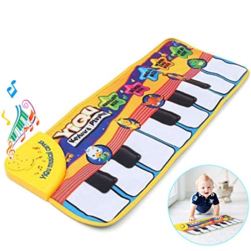 amison New Touch Play Clavier Musical Musique Chantant Tapis de gym Tapis Best cadeau pour enfant bébé