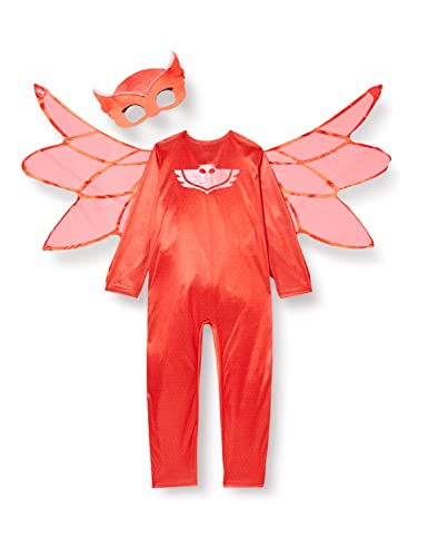 amscan - Disfraz de Owlette de PJ Masks - 9902948 - Color Rojo