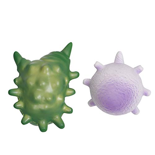 Anboor 2 uds Mini Virus Set Squishies Pequeño Kawaii Suave Lento Crecimiento Perfumado Squishy Alivio del Estrés Juguetes para niños