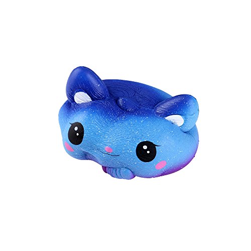 Anboor 3.9 "Squishies Cat Galaxy Helado Kawaii Suave Crecimiento Lento Perfumado Animal Squishies Alivio del estrés Juguetes para ni?os Colección de Regalos