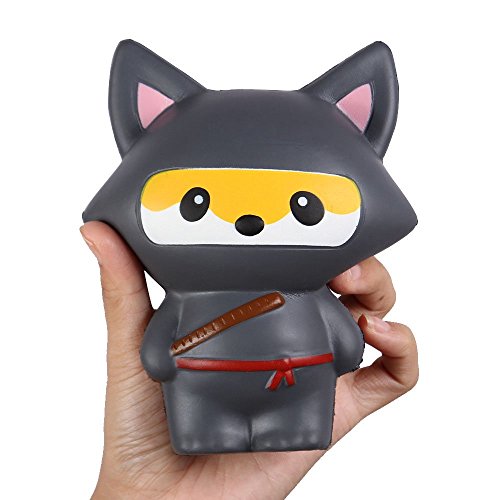 Anboor Squishies Ninja Jumbo Slow Rising Squishies Kawaii perfumados Juguetes de Animales Suaves