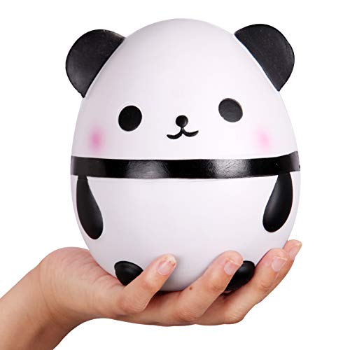 Anboor Squishies Panda Huevo Levantamiento Lento Kawaii Perfumado Suave Animal Squishies Juguetes