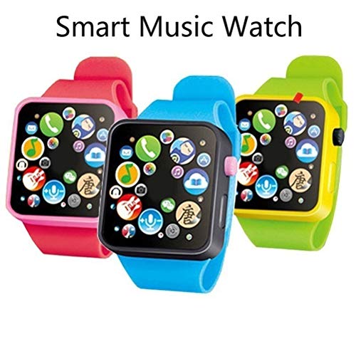 Anewu Niños SmartWatch Toy, Reloj de Pulsera de educación temprana Pantalla táctil 3D Historia de la música Regalos para bebés para niños