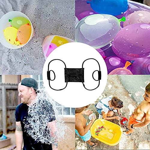 aniceday Lanzador De Globos De Agua, 3 Personas, Tirachinas Lanzador De Globos De Agua De Largo Alcance, Catapult Launcher Tirachinas De Bomba De Agua para Niños y Adultos