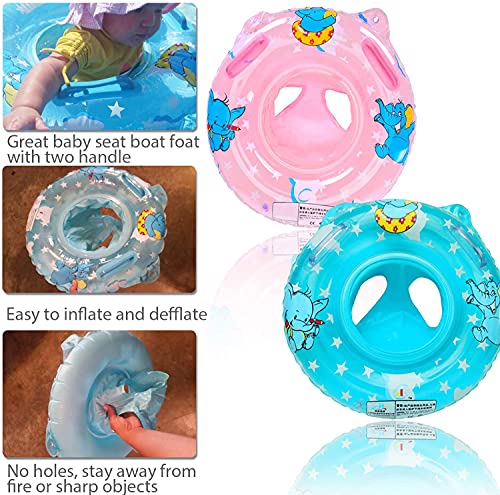 Anillo de Natación Bebé,Flotador Inflable para Bebé,Flotador para Bebe Piscina,Inflable Flotador para Niños,Flotador Anillo de Natación,Flotador Hinchable Ajustable. (1)