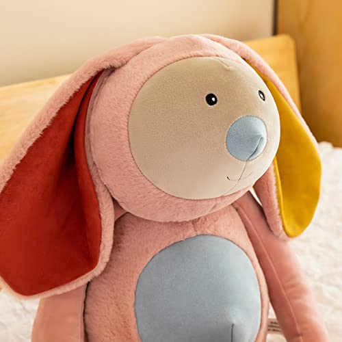 Animal De Peluche De Dibujos Animados Lindo Oso Bebé Elefante Oreja Grande Conejo Niños Almohada para Dormir Decoración De Habitación De Niños Cojín De Sofá Muñeca