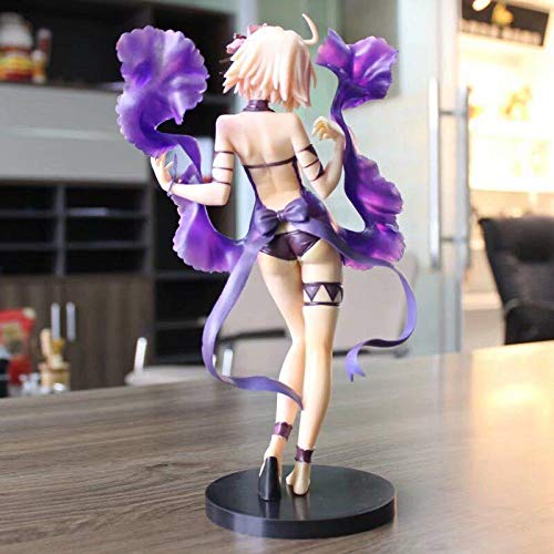 Anime Figure Figma Pvc Figura De Acción Colección Modelo Colección De Juguetes Figurines Modelo Toys Figura Modelo Desktop Decoración Adornos Regalos ,Bañador Morado 26Cm Bañador Saiba Jean Water We