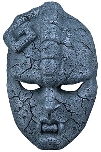 Anime Gargoyle Stone Fantasma Headgear Halloween Horrible Resina Gargoyle Stone Ghost Headwear Props 24 cm* 13 cm